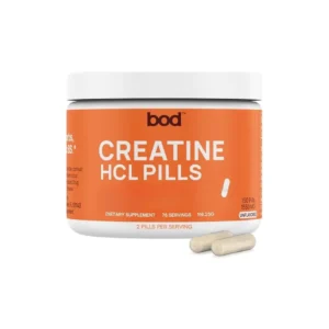 Bod Creatine HCL Capsules 150 Pills for Strength & Performance