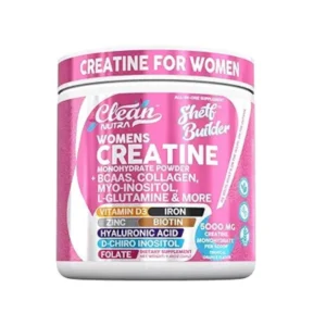 Clean Nutra Creatine for Women Powder with BCAA & Collagen 30 Servings
