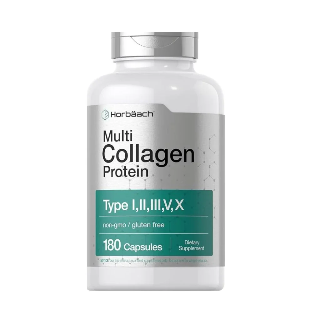 Horbäach Multi Collagen Protein 2000mg Type I II III V X 180 Caps
