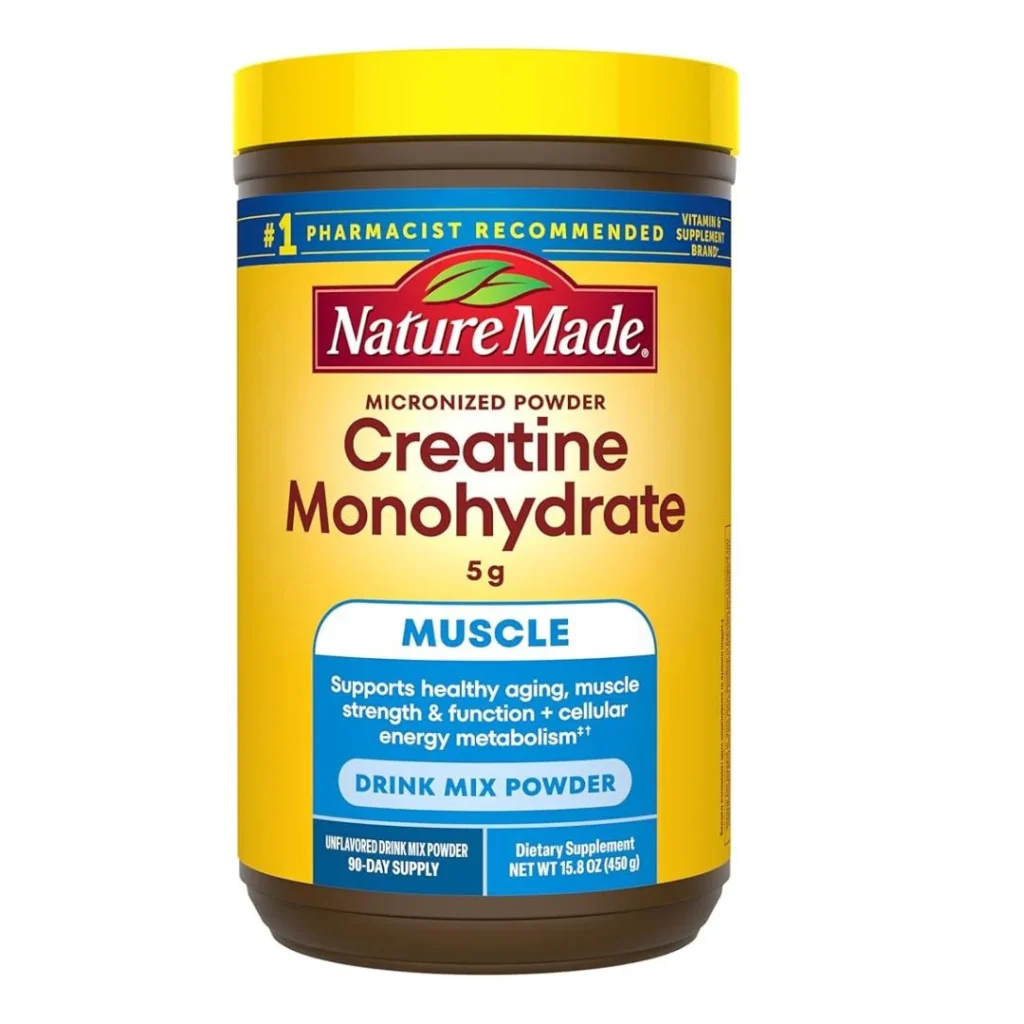 Nature Made Micronized Creatine Monohydrate Powder 450g 90 Servings