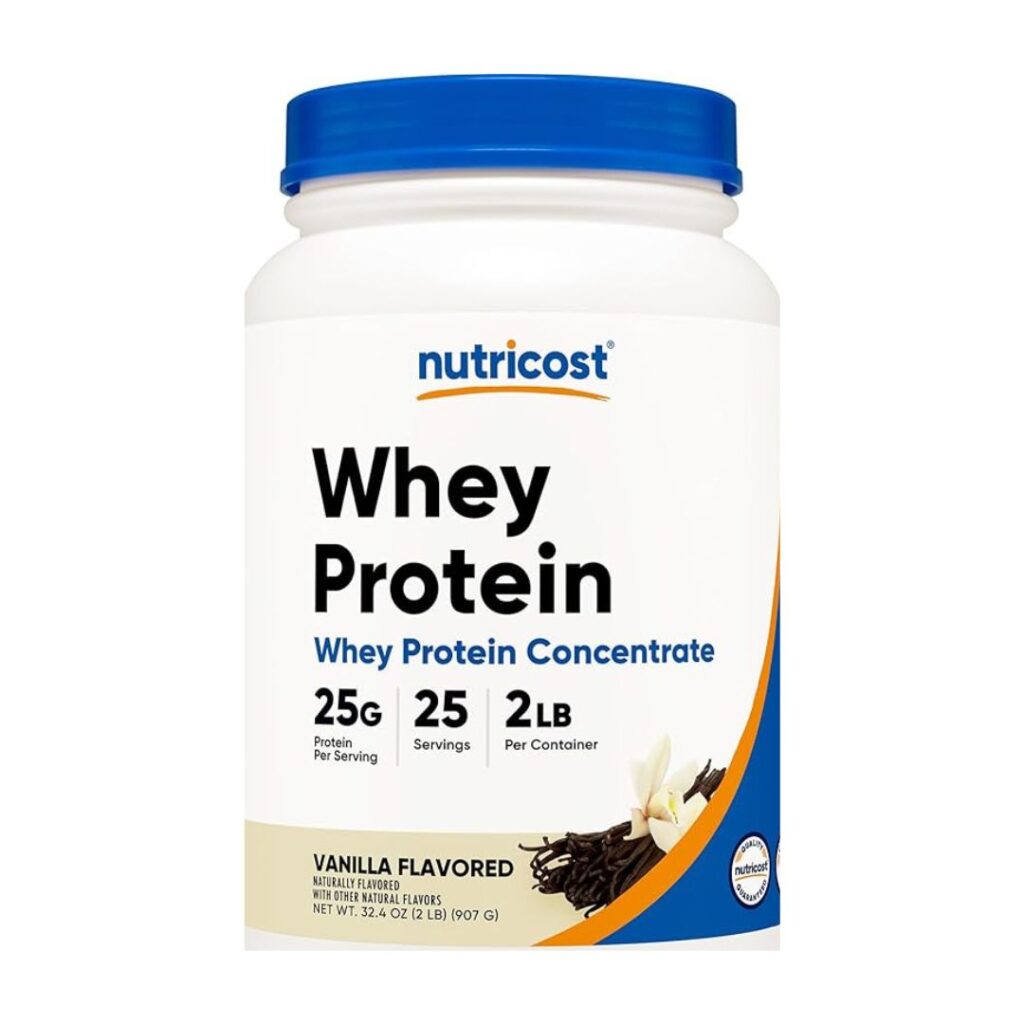 Nutricost Whey Protein Concentrate Vanilla 2 lbs | High Protein