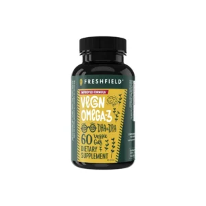 Freshfield Vegan Omega 3 Algae Oil DHA DPA Heart Brain Support