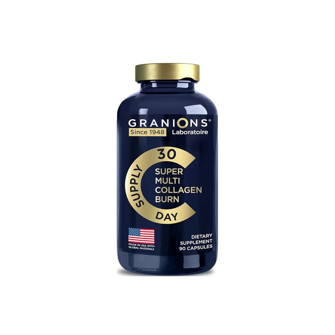 Granions Thermogenic Collagen Burn Capsules with Hyaluronic Acid