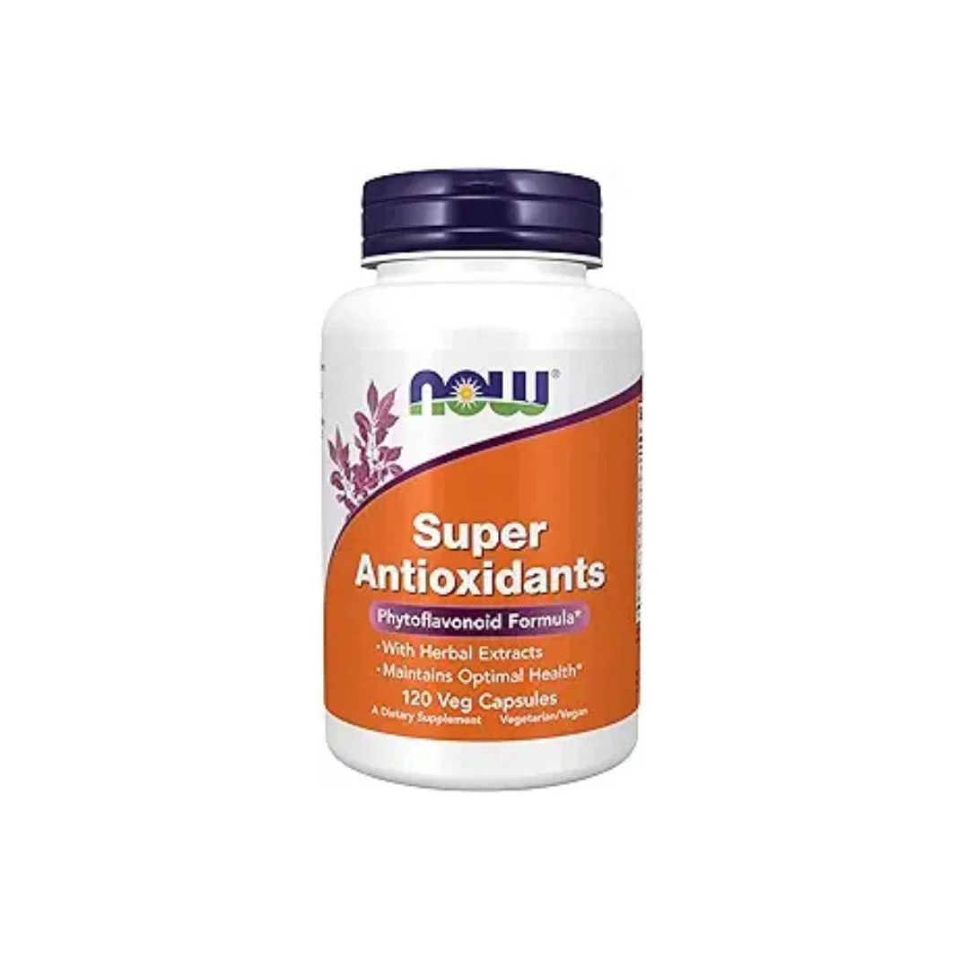 NOW Super Antioxidants Herbal Extracts Flavonoids Immune 120 Capsules