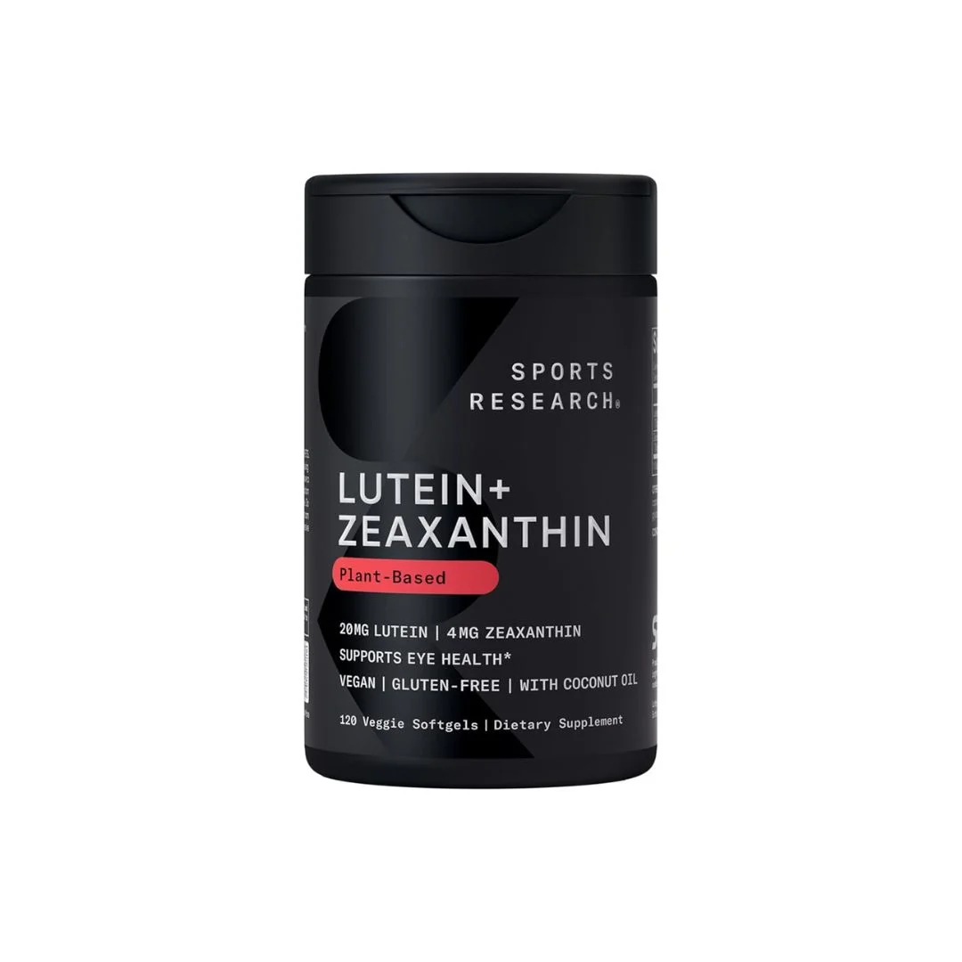 Sports Research Lutein Zeaxanthin Eye Support Lute-Gen Softgels 120