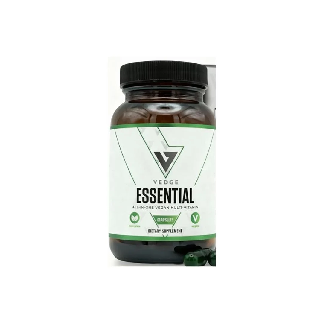 VEDGE Vegan Omega 3 Multivitamin Algal EPA DHA Vitamins 30 Capsules