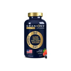 Vegan Collagen Supplement with Biotin, Hyaluronic Acid, 60 Capsules