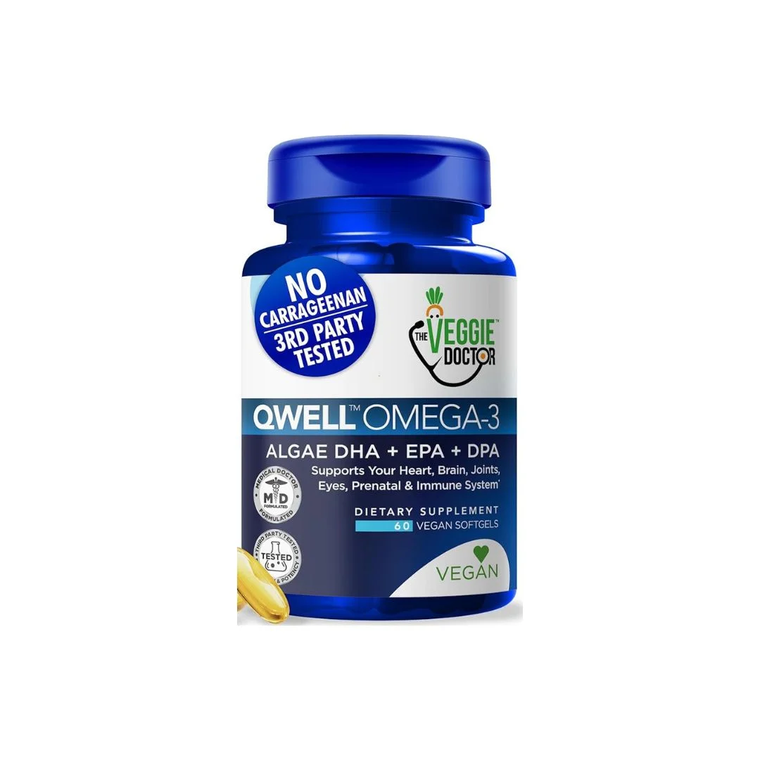 Vegan Omega 3 Algae Oil DHA EPA DPA Fish Oil Free Capsules